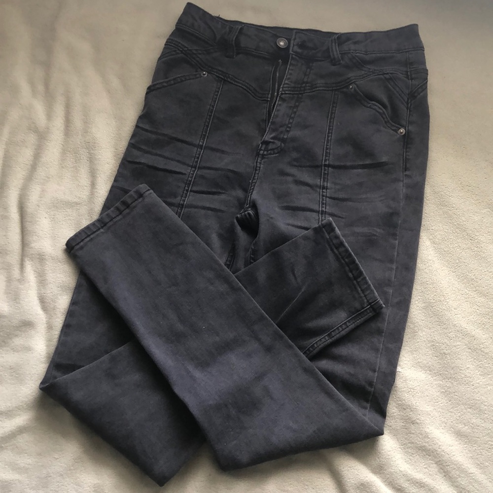 Black Denim Skinny Jeans